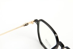RIANOVA TR90 square metal anti-blue light frosted eyeglasses frame with decorative temples 2099