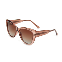 RIANOVA cat eye shaped large frames thick legs become thin cp temples polarized sunglasses 7008