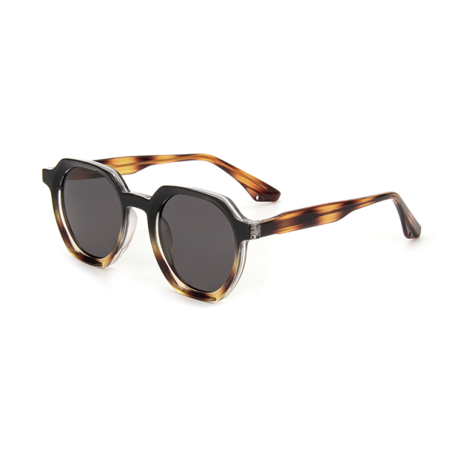 RIANOVA Oval CP Leg Polarized Sunglasses 5004
