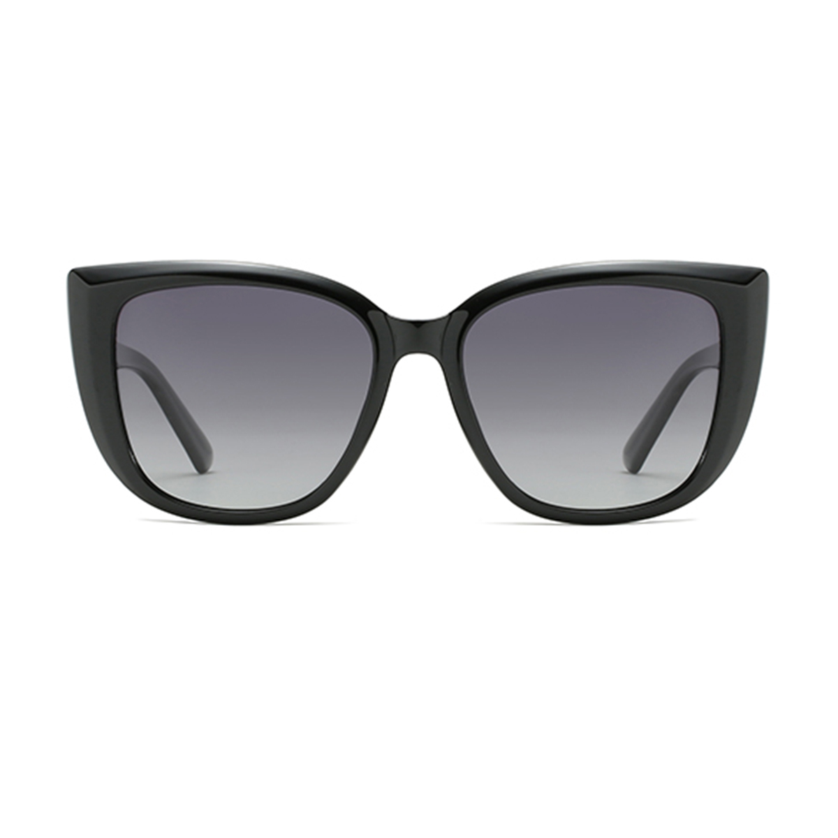 LEKE Polarized Sunglasses Wide leg Cat Eye Narrow frame 16001