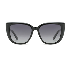 LEKE Polarized Sunglasses Wide leg Cat Eye Narrow frame 16001
