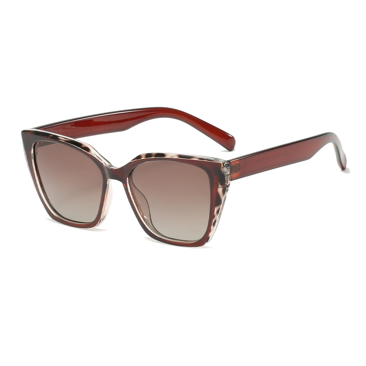 LEKE Polarized Sunglasses spot Cat Eye Narrow frame 16002