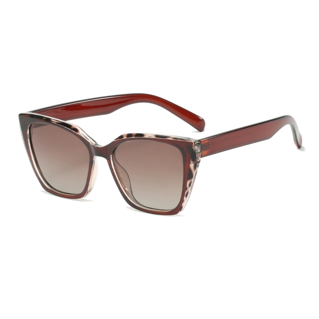 LEKE Polarized Sunglasses spot Cat Eye Narrow frame 16002