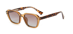 RIANOVA fashion small frame square rivet decoration cp temples polarized sunglasses 8012
