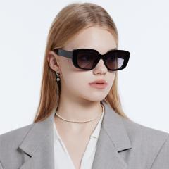 LEKE Polarized Sunglasses spot Cat Eye Narrow frame 16002