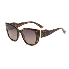 LEKE Polarized Sunglasses Wide leg Cat Eye Narrow frame 16001
