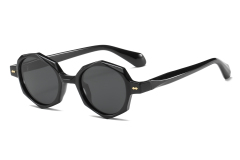 LEKE European and American trend frame polarized sunglasses 17001
