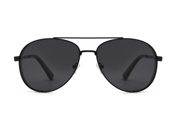RIANOVA Large frame metal outdoor polarized sunglasses 9003