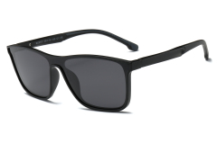 Enrique Cavaldi Square Frame Classic Shape Outdoor Riding Polarized Sunglasses 9737