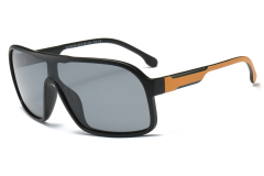 Enrique Cavaldi Large Frame One Piece Eye Protection Riding Outdoor Polarized Sunglasses 9736