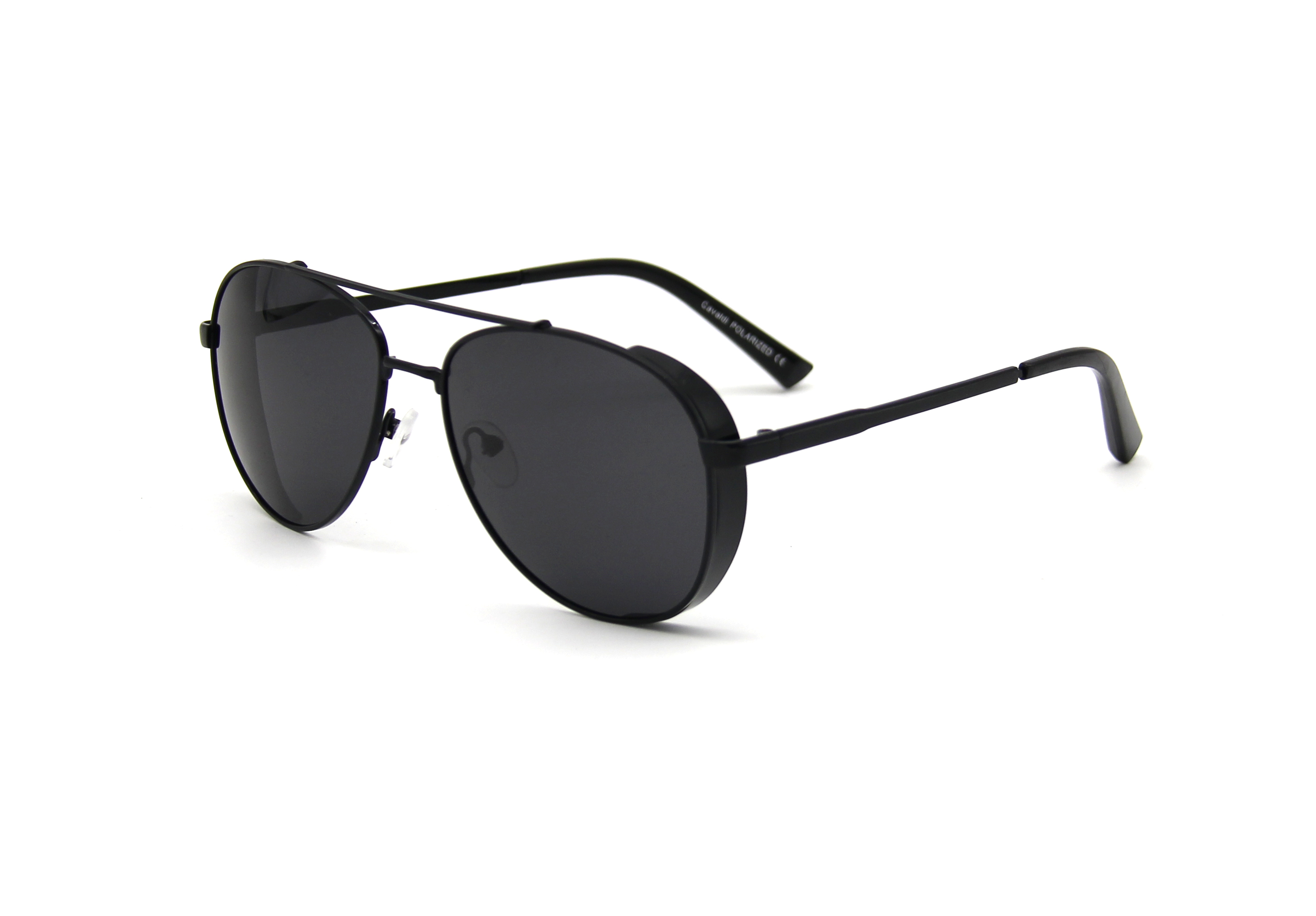 RIANOVA Large frame metal outdoor polarized sunglasses 9003