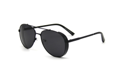 RIANOVA Large frame metal outdoor polarized sunglasses 9003