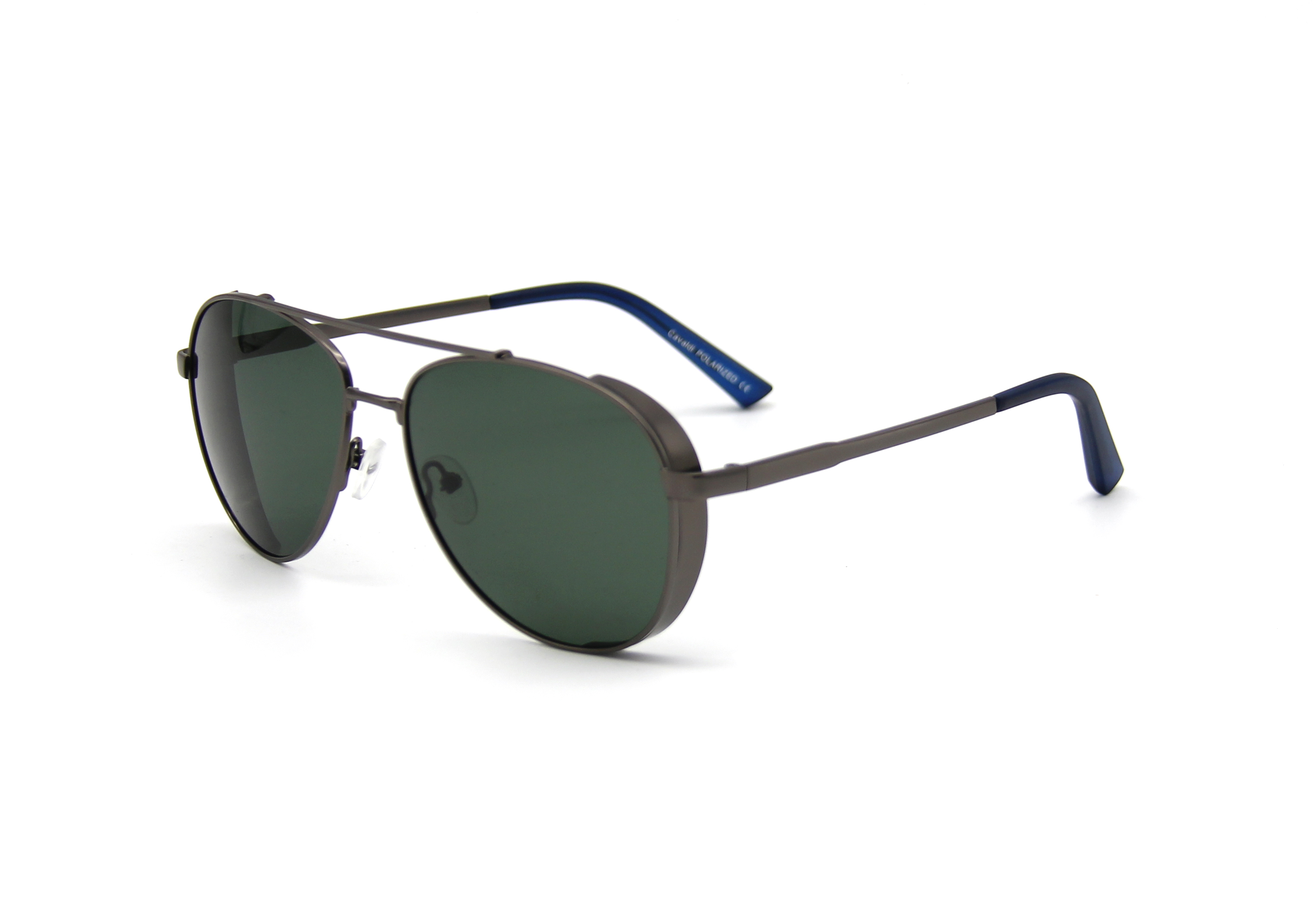 RIANOVA Large frame metal outdoor polarized sunglasses 9003