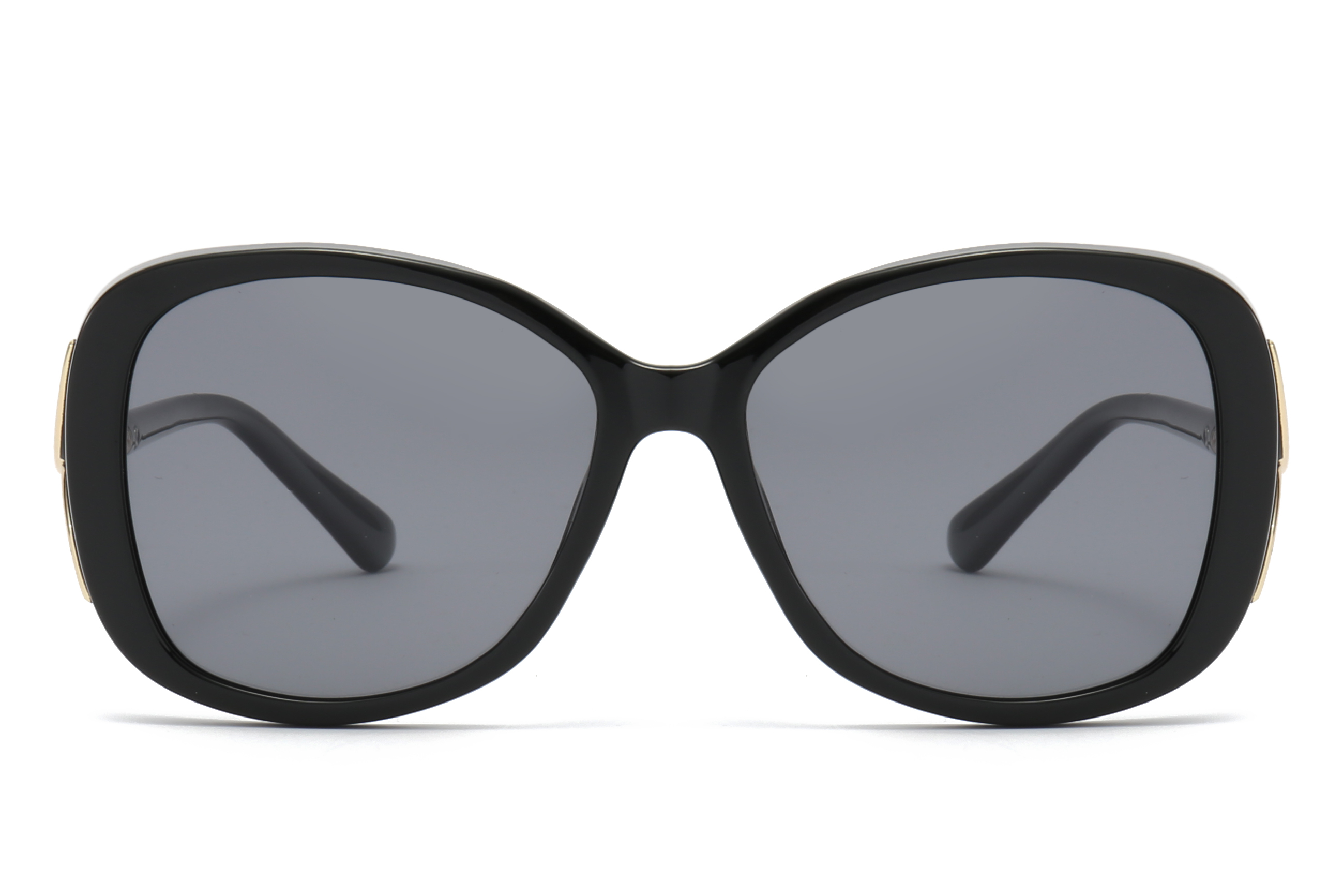 LEKE Large frame cat eye UV resistant sunglasses 2129