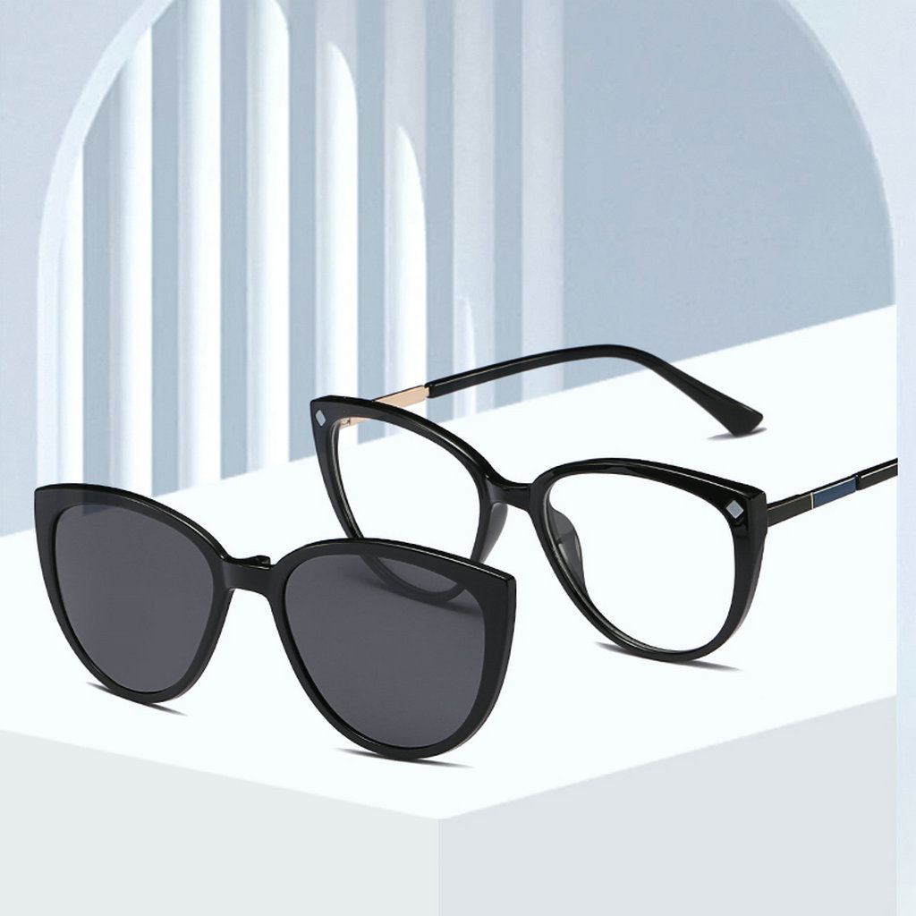 LEKE Magnetic Sleeve Glasses sunglasses fashionable UV400 polarized 8802