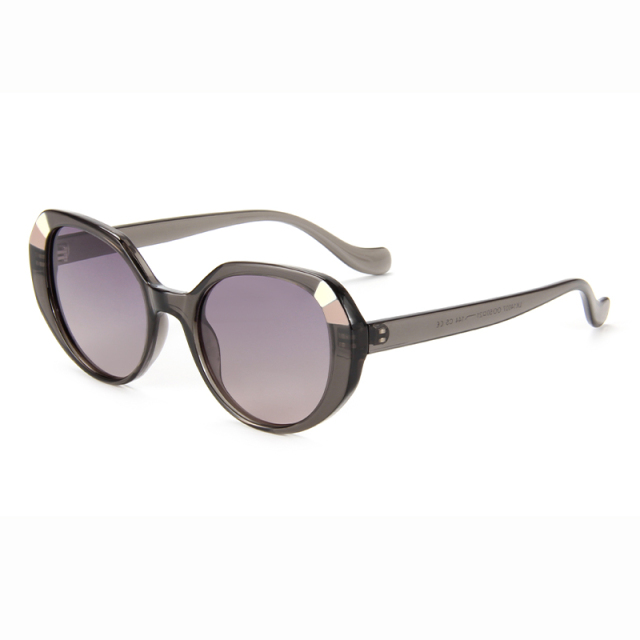 LEKE Polarized Sunglasses rectangle Trendy Mixed color 14007