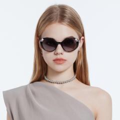 LEKE Polarized Sunglasses rectangle Trendy Mixed color 14007
