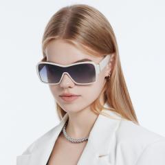 LEKE Polarized Sunglasses Large frame glasses Trendy For Women 16016