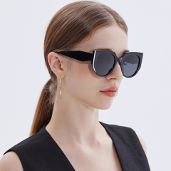 LEKE Fashion trend cat eye polarized sunglasses 1889