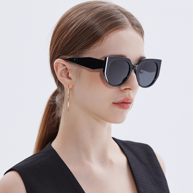 LEKE Fashion trend cat eye polarized sunglasses 1889