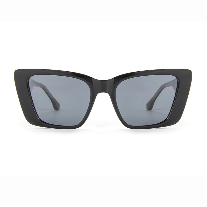 LEKE Polarized SunglassesThick mirror frame rectangle Trendy 14008
