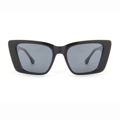 LEKE Polarized SunglassesThick mirror frame rectangle Trendy 14008