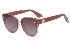 LEKE Large frame slim face versatile polarized sunglasses 2119