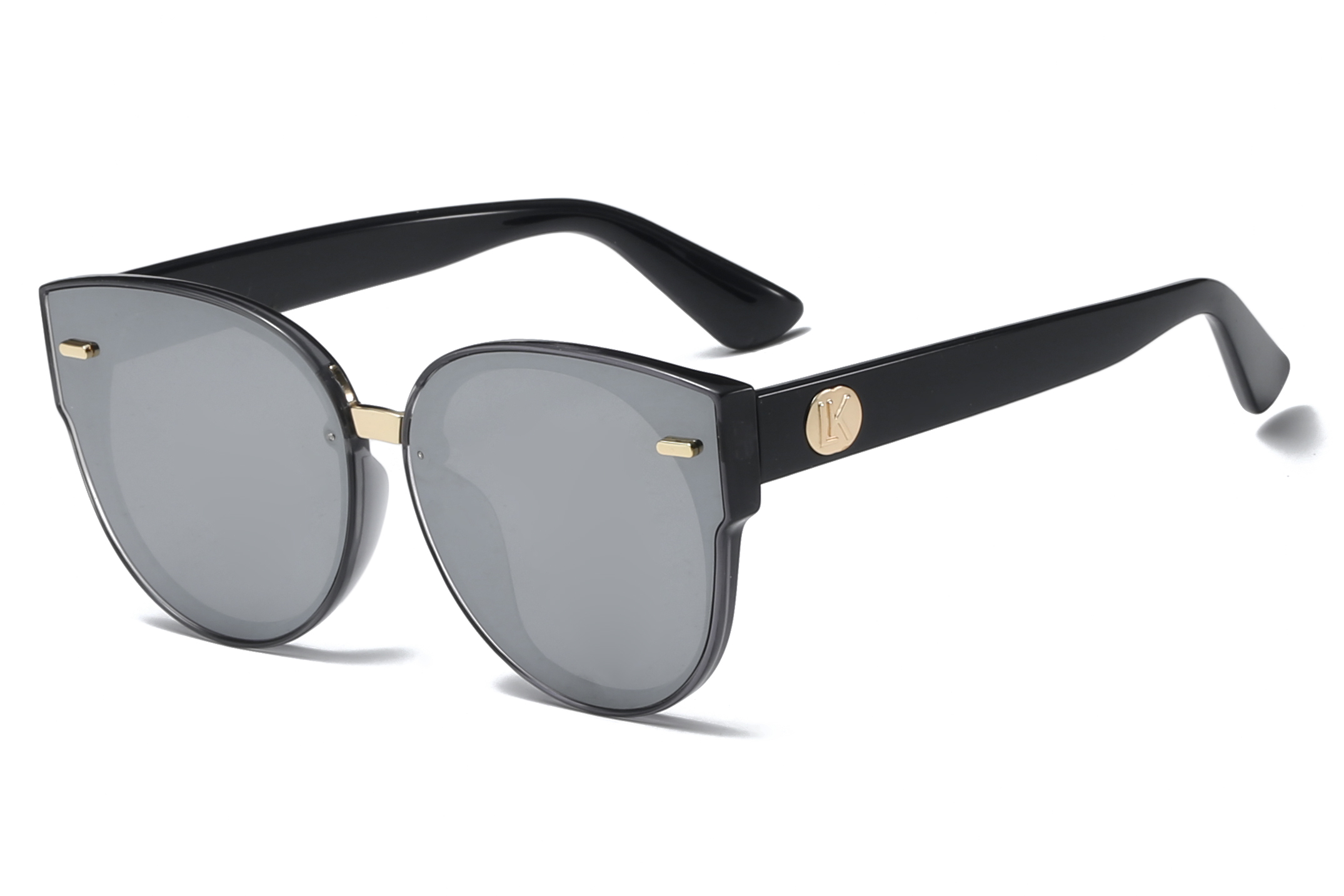 LEKE Large frame slim face versatile polarized sunglasses 2119