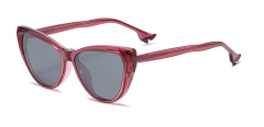 LEKE Dual Purpose Polarized Cat Eye Magnetic Sleeve Eyeglasses Sunglasses 8814