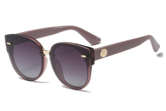 LEKE Large frame slim face versatile polarized sunglasses 2119