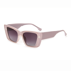 LEKE Polarized SunglassesThick mirror frame rectangle Trendy 14008