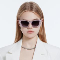 LEKE Polarized SunglassesThick mirror frame rectangle Trendy 14008