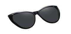 LEKE Dual Purpose Polarized Cat Eye Magnetic Sleeve Eyeglasses Sunglasses 8814