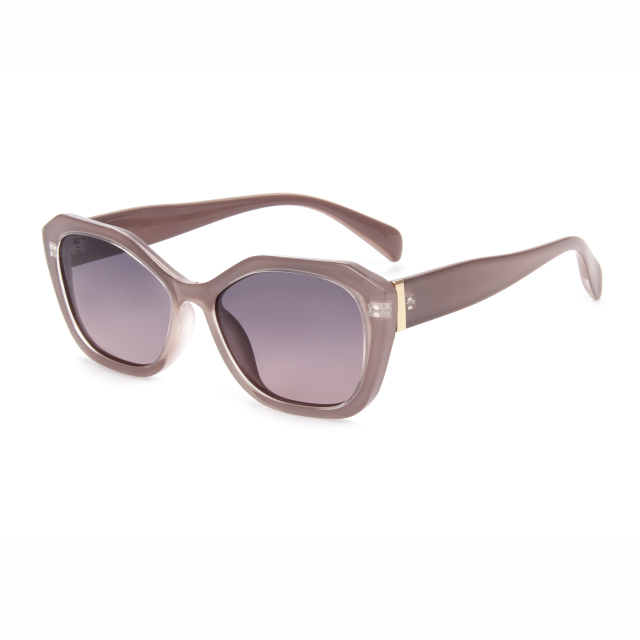 LEKE Polarized Sunglasses Simplicity Rectangular solid colour 26007