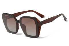 LEKE Large frame slim face versatile polarized sunglasses 2139