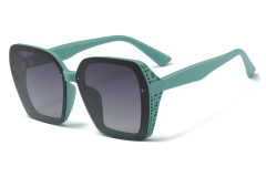 LEKE Large frame slim face versatile polarized sunglasses 2139