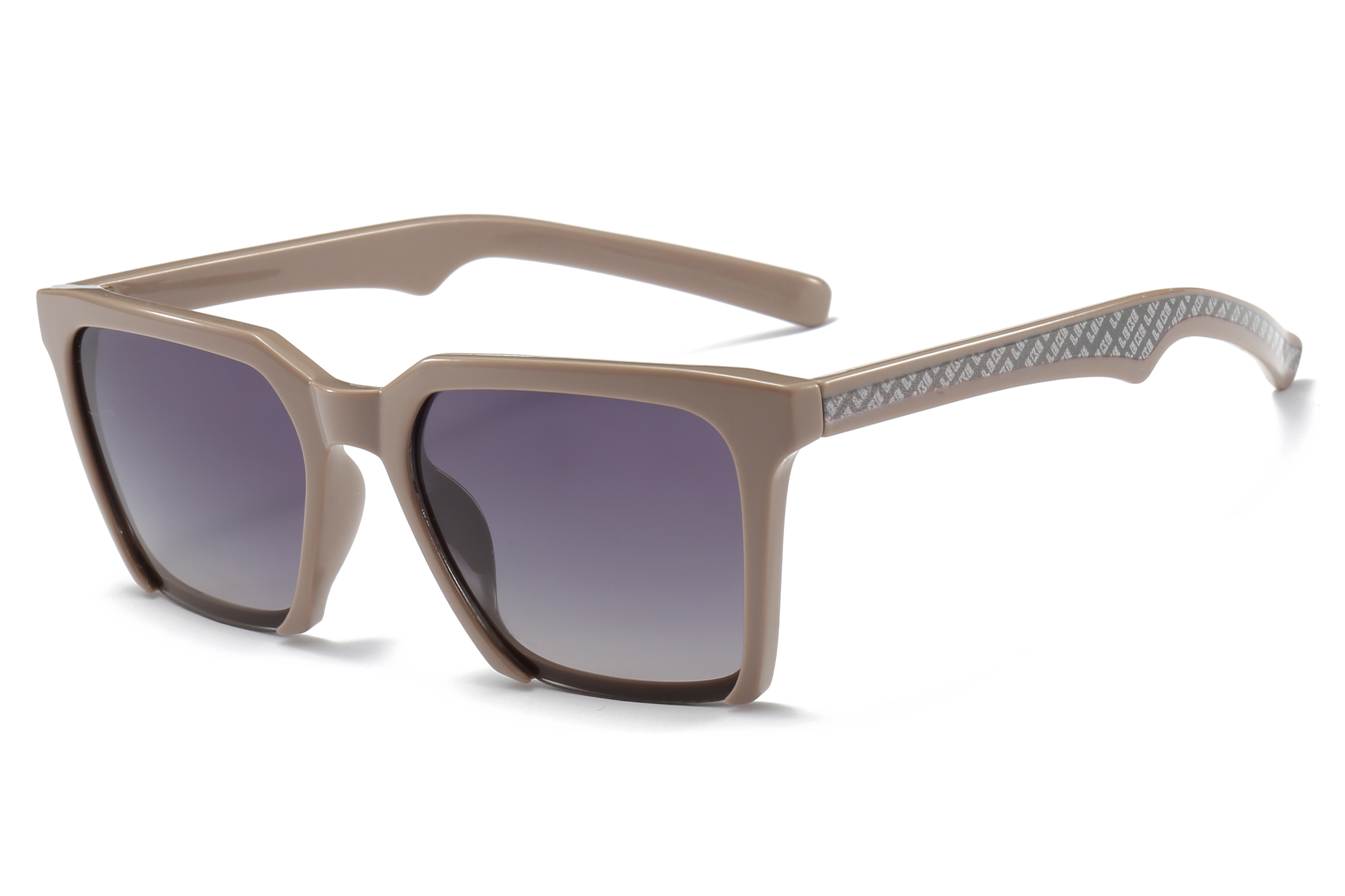 Leke Fashion trend square polarized sunglasses 19009