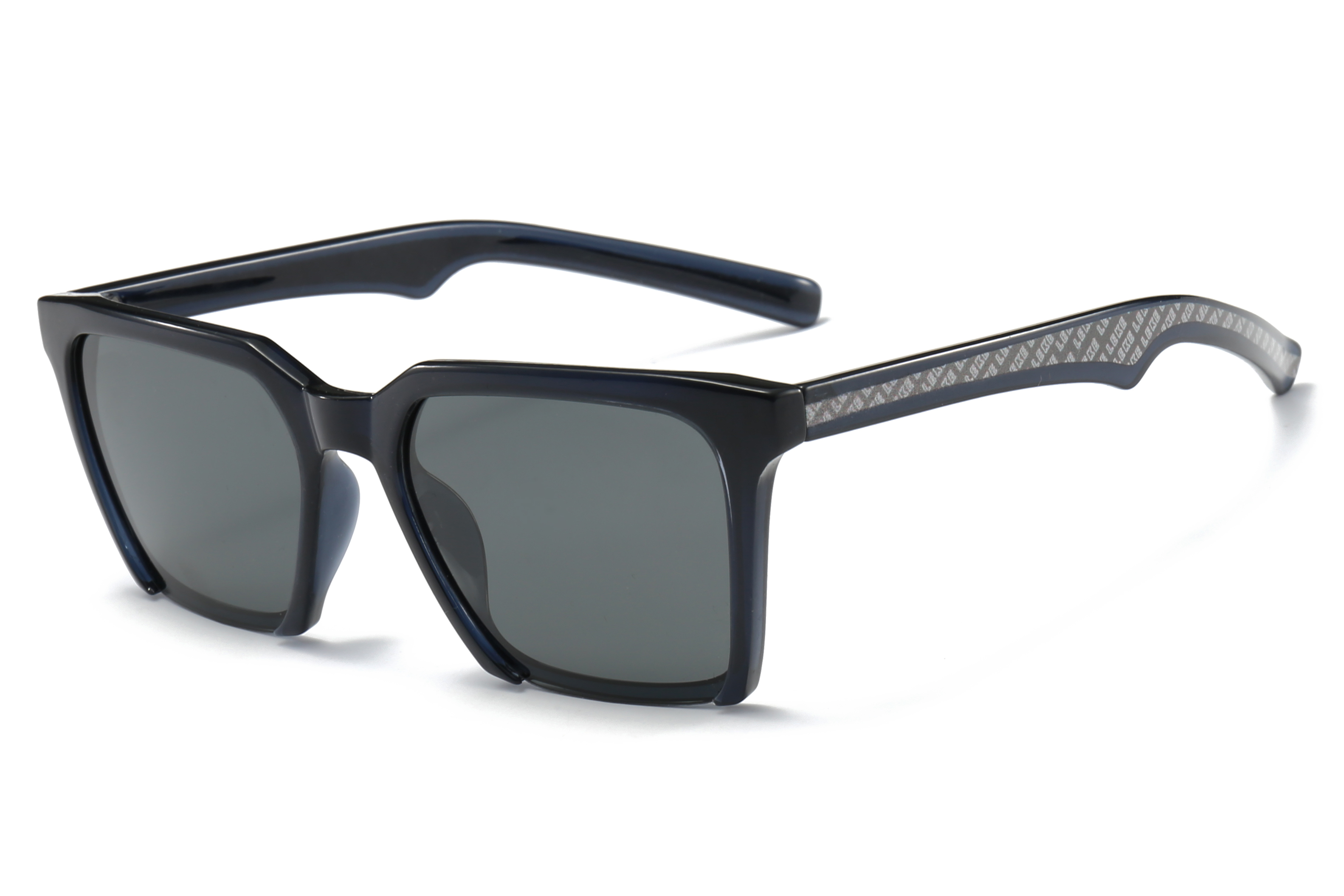 Leke Fashion trend square polarized sunglasses 19009