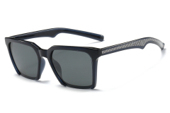 Leke Fashion trend square polarized sunglasses 19009