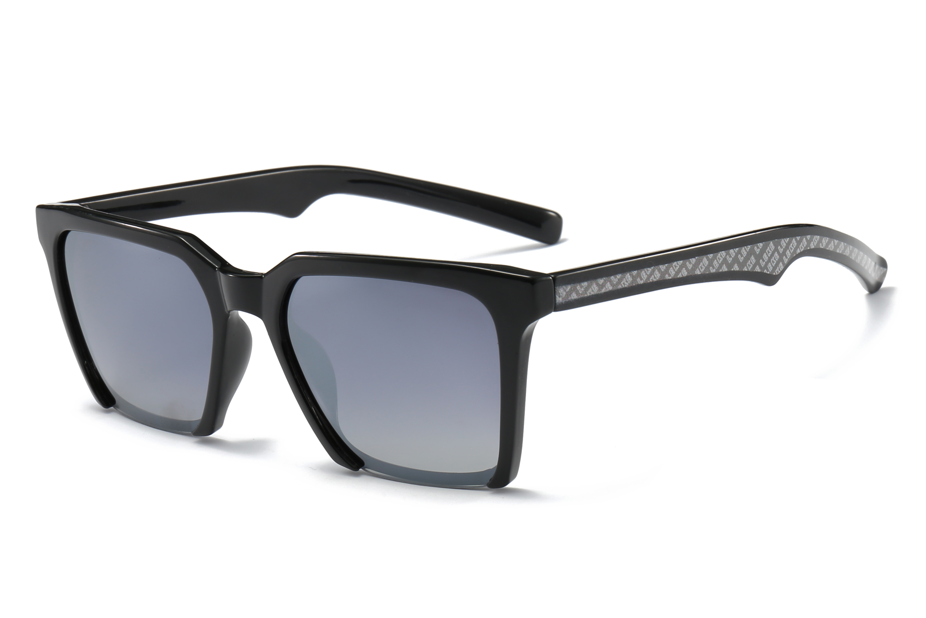 Leke Fashion trend square polarized sunglasses 19009