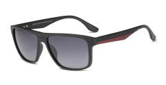 Enrique Cavaldi Square Frame Sport Look Riding Outdoor Polarized Sunglasses 9738
