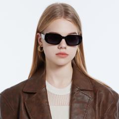 LEKE Polarized Sunglasses Narrow frame glasses edge piping 14003
