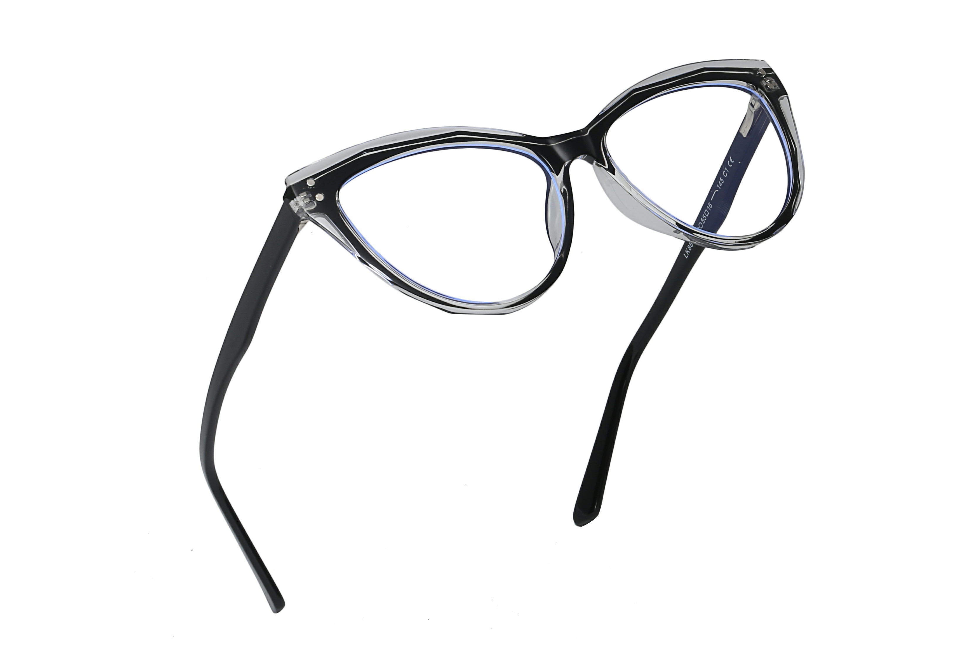 LEKE Dual Purpose Fashion Frame Magnetic Sleeve Polarized Sunglasses 8812
