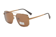 Enrique Cavaldi UV protection square frame polarized sunglasses 68007