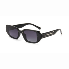 LEKE Polarized Sunglasses Narrow frame glasses edge piping 14003