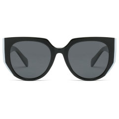 Leke Trendy Hip Hop Cat Eye Polarized Sunglasses 1889