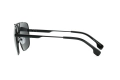 Enrico Cavaldi Double Crossbar Aviator Style Metal Leg Design Polarized Sunglasses 8663