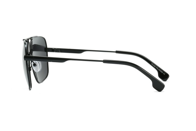 Enrico Cavaldi Double Crossbar Aviator Style Metal Leg Design Polarized Sunglasses 8663