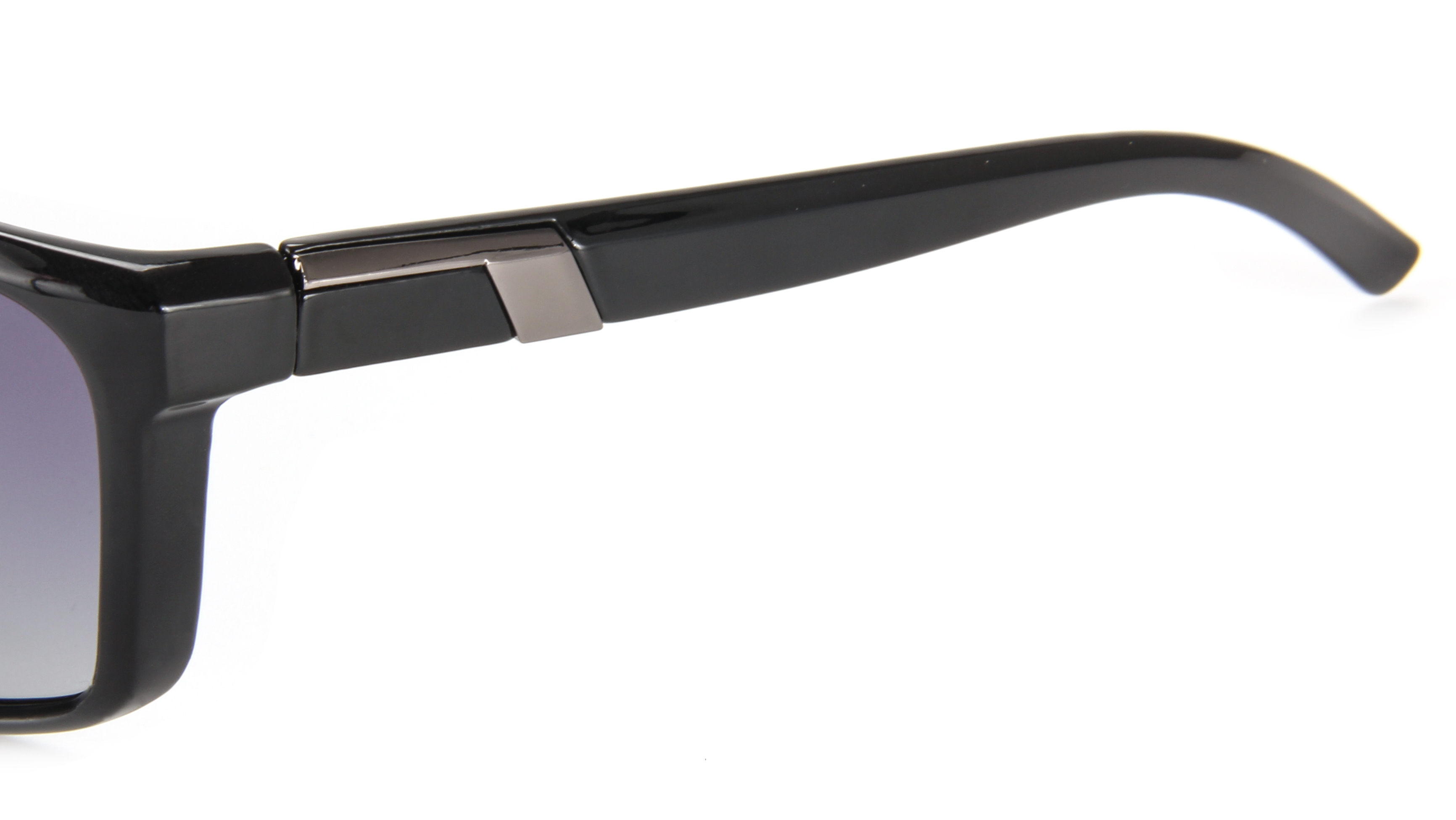 Enrico Cavaldi sporty cool cut-out design temples metal inlay polarized sunglasses 68039