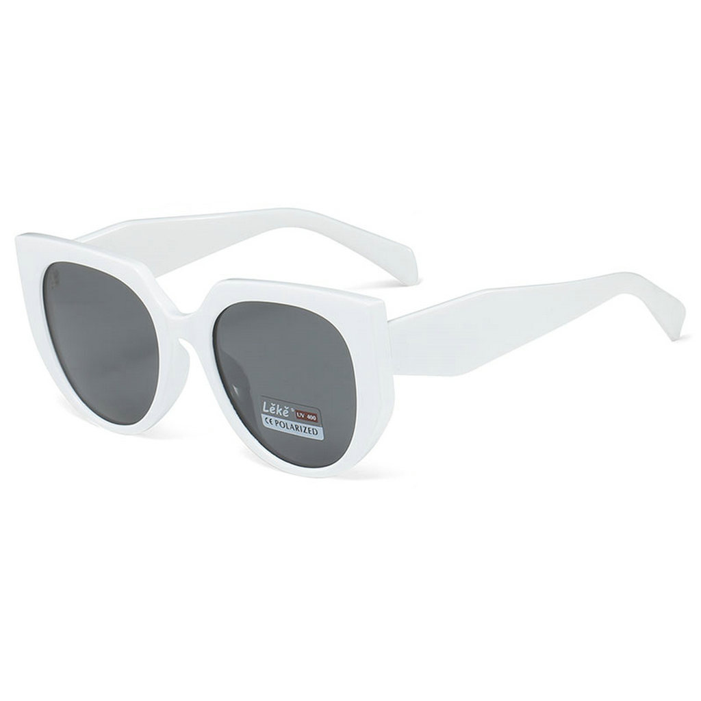 Leke Trendy Hip Hop Cat Eye Polarized Sunglasses 1889